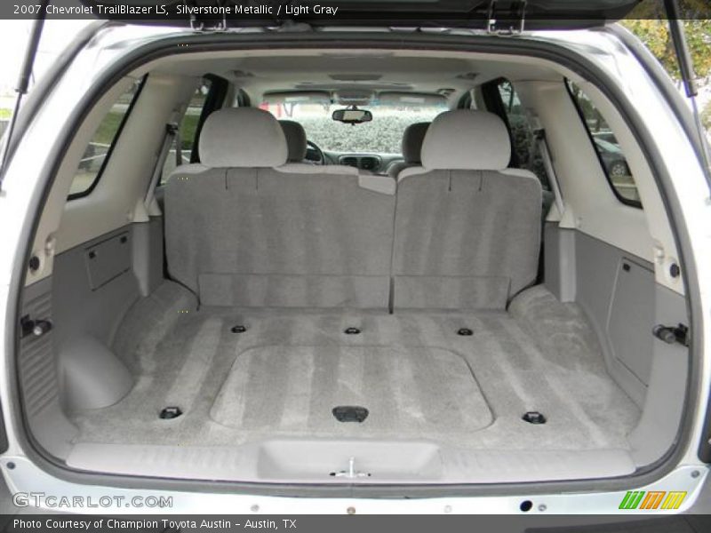 Silverstone Metallic / Light Gray 2007 Chevrolet TrailBlazer LS