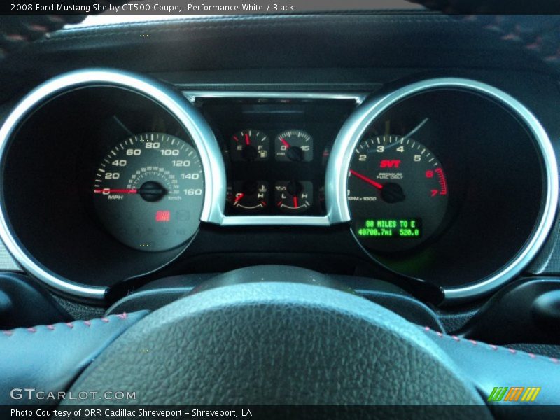 2008 Mustang Shelby GT500 Coupe Shelby GT500 Coupe Gauges