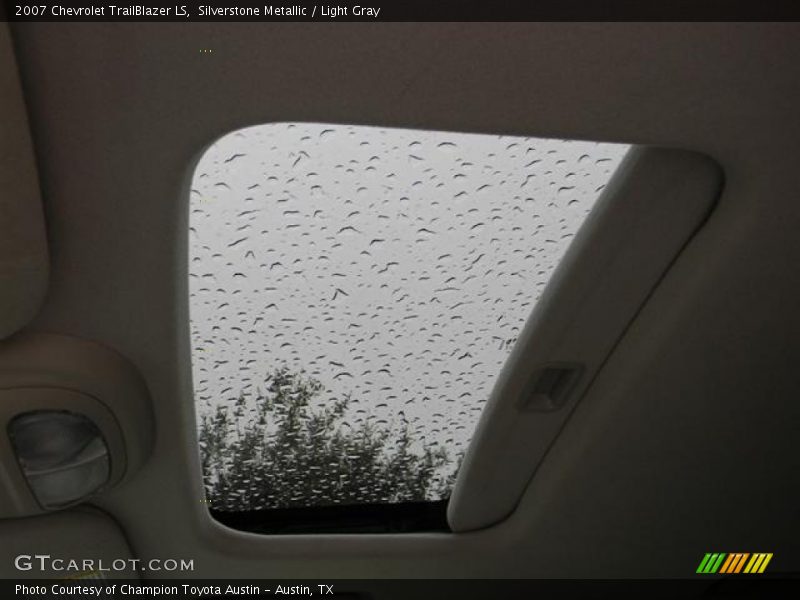 Silverstone Metallic / Light Gray 2007 Chevrolet TrailBlazer LS