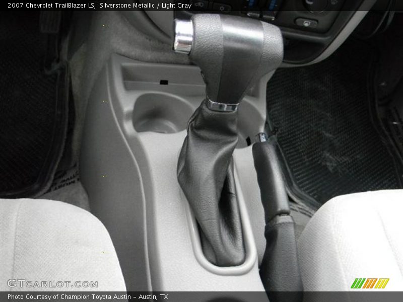 Silverstone Metallic / Light Gray 2007 Chevrolet TrailBlazer LS