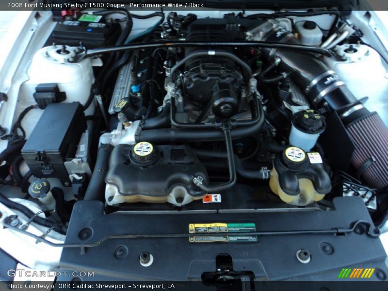  2008 Mustang Shelby GT500 Coupe Engine - 5.4 Liter Supercharged DOHC 32-Valve V8