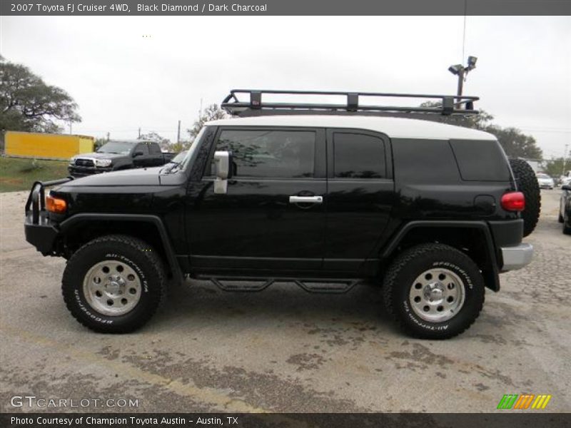 Black Diamond / Dark Charcoal 2007 Toyota FJ Cruiser 4WD