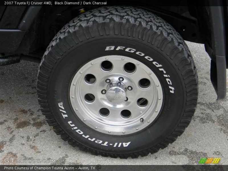 Black Diamond / Dark Charcoal 2007 Toyota FJ Cruiser 4WD