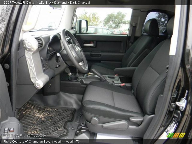 Black Diamond / Dark Charcoal 2007 Toyota FJ Cruiser 4WD