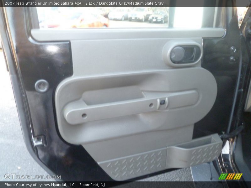 Black / Dark Slate Gray/Medium Slate Gray 2007 Jeep Wrangler Unlimited Sahara 4x4