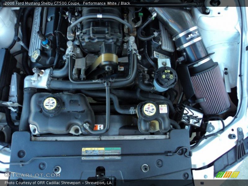  2008 Mustang Shelby GT500 Coupe Engine - 5.4 Liter Supercharged DOHC 32-Valve V8