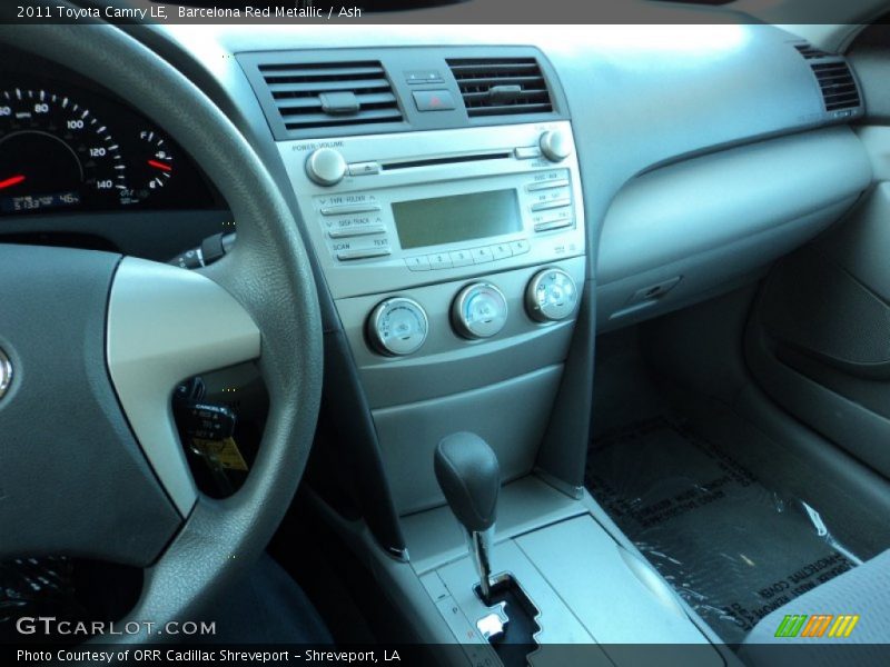 Barcelona Red Metallic / Ash 2011 Toyota Camry LE