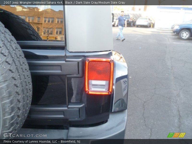 Black / Dark Slate Gray/Medium Slate Gray 2007 Jeep Wrangler Unlimited Sahara 4x4