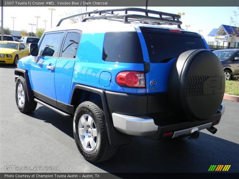 Voodoo Blue / Dark Charcoal 2007 Toyota FJ Cruiser 4WD