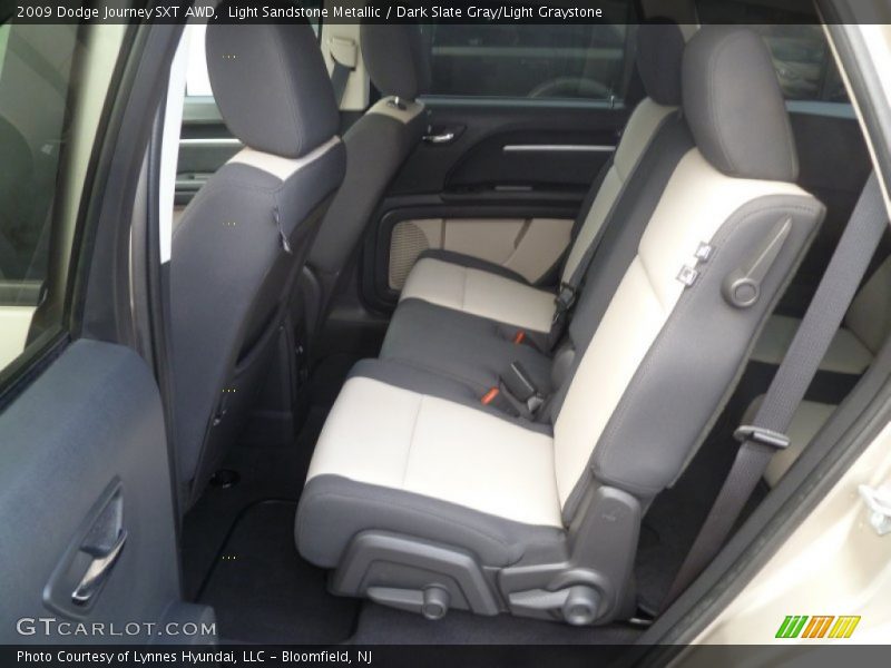 Light Sandstone Metallic / Dark Slate Gray/Light Graystone 2009 Dodge Journey SXT AWD