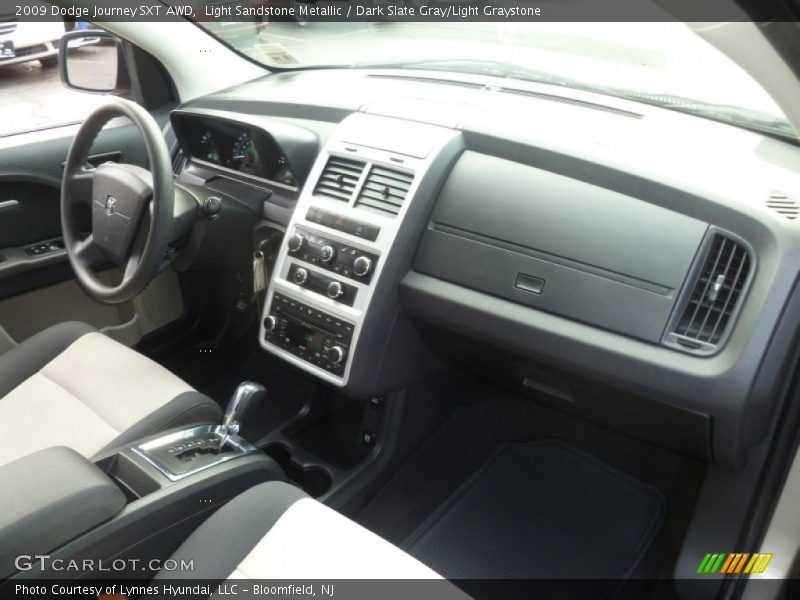 Light Sandstone Metallic / Dark Slate Gray/Light Graystone 2009 Dodge Journey SXT AWD