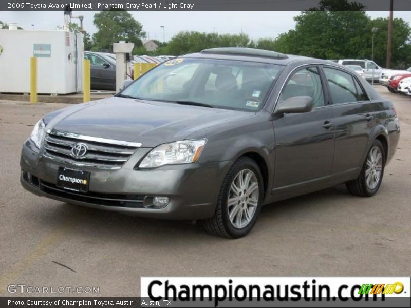 Phantom Gray Pearl / Light Gray 2006 Toyota Avalon Limited