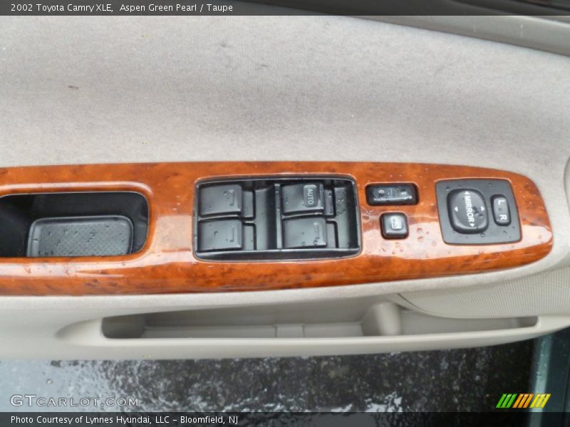 Aspen Green Pearl / Taupe 2002 Toyota Camry XLE