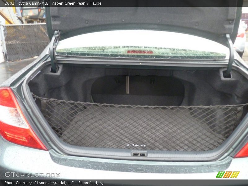 Aspen Green Pearl / Taupe 2002 Toyota Camry XLE