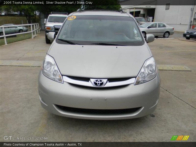 Silver Shadow Pearl / Stone Gray 2006 Toyota Sienna Limited