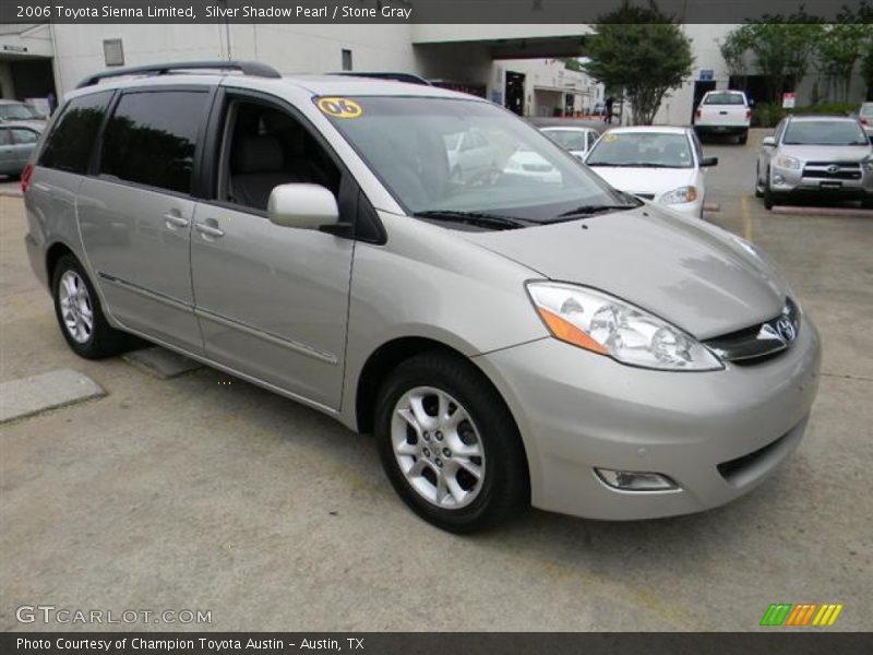 Silver Shadow Pearl / Stone Gray 2006 Toyota Sienna Limited