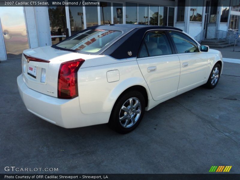 White Diamond / Cashmere 2007 Cadillac CTS Sedan
