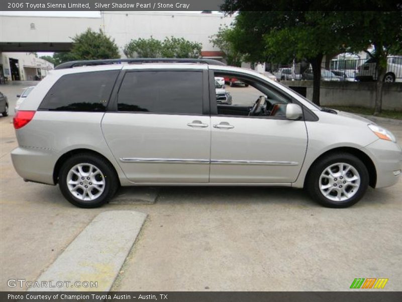 Silver Shadow Pearl / Stone Gray 2006 Toyota Sienna Limited