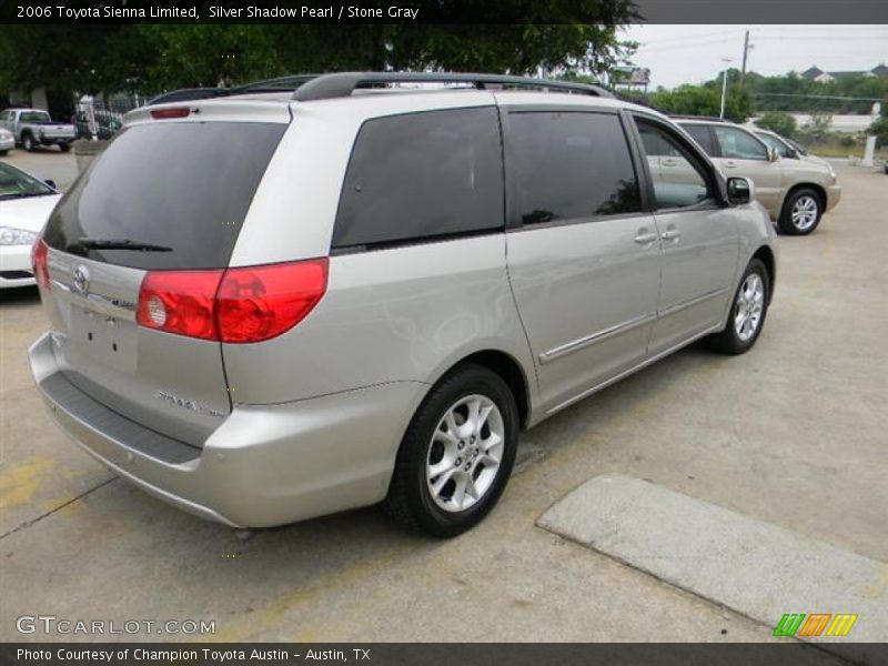 Silver Shadow Pearl / Stone Gray 2006 Toyota Sienna Limited