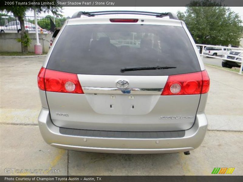 Silver Shadow Pearl / Stone Gray 2006 Toyota Sienna Limited