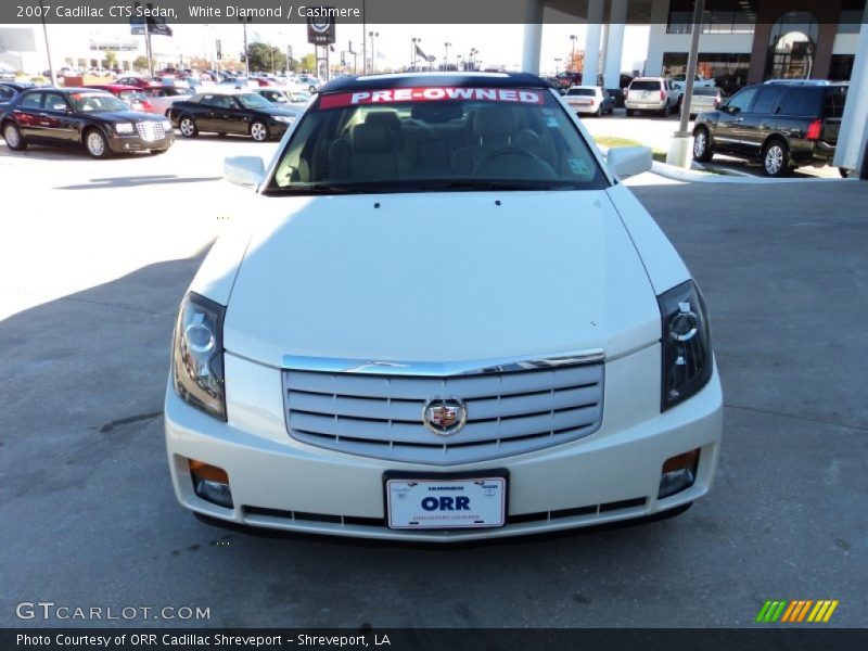 White Diamond / Cashmere 2007 Cadillac CTS Sedan