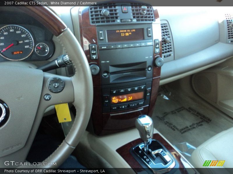 White Diamond / Cashmere 2007 Cadillac CTS Sedan