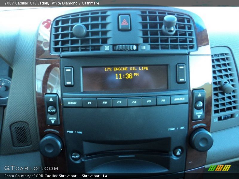 White Diamond / Cashmere 2007 Cadillac CTS Sedan