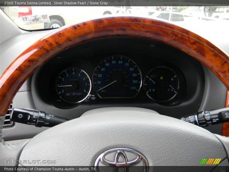 Silver Shadow Pearl / Stone Gray 2006 Toyota Sienna Limited