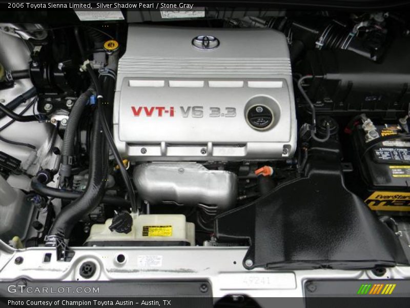Silver Shadow Pearl / Stone Gray 2006 Toyota Sienna Limited