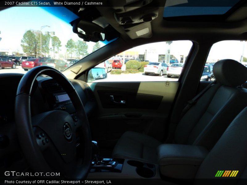 White Diamond / Cashmere 2007 Cadillac CTS Sedan