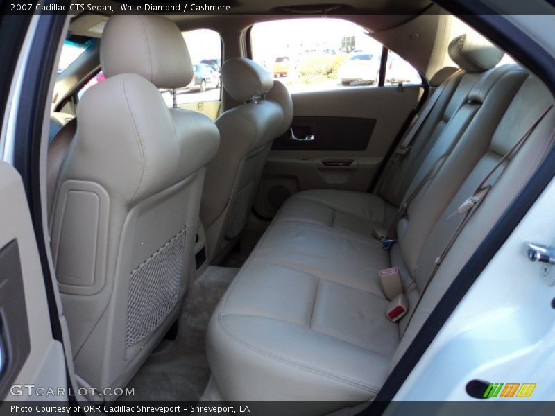 White Diamond / Cashmere 2007 Cadillac CTS Sedan