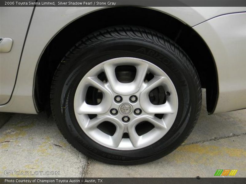 Silver Shadow Pearl / Stone Gray 2006 Toyota Sienna Limited