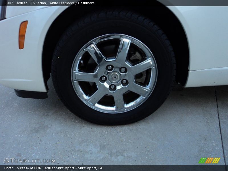 White Diamond / Cashmere 2007 Cadillac CTS Sedan
