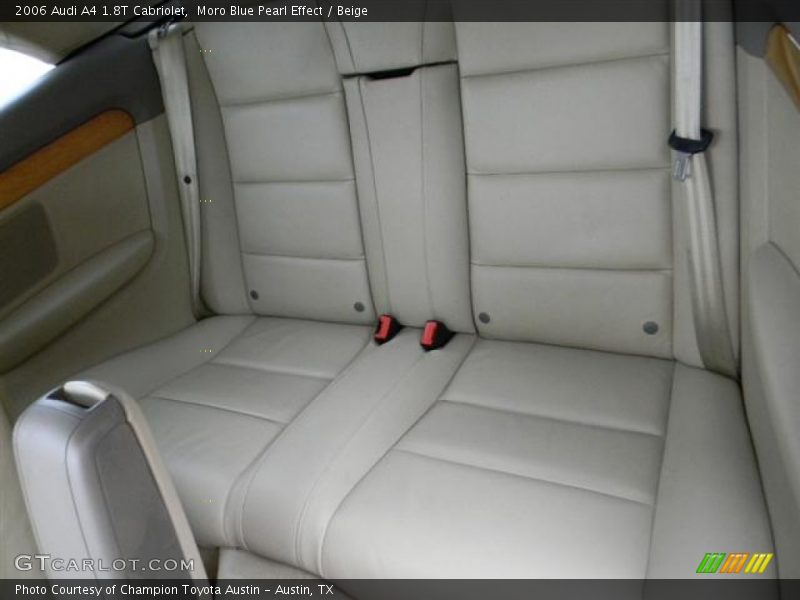 Moro Blue Pearl Effect / Beige 2006 Audi A4 1.8T Cabriolet