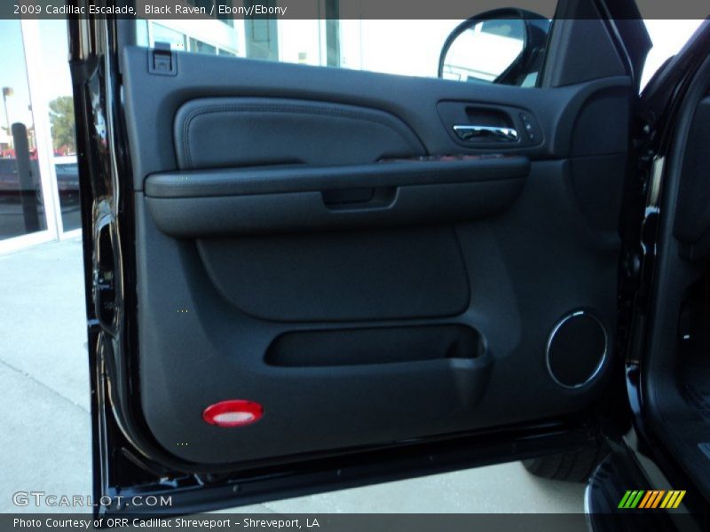 Black Raven / Ebony/Ebony 2009 Cadillac Escalade