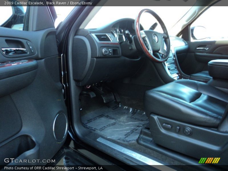 Black Raven / Ebony/Ebony 2009 Cadillac Escalade