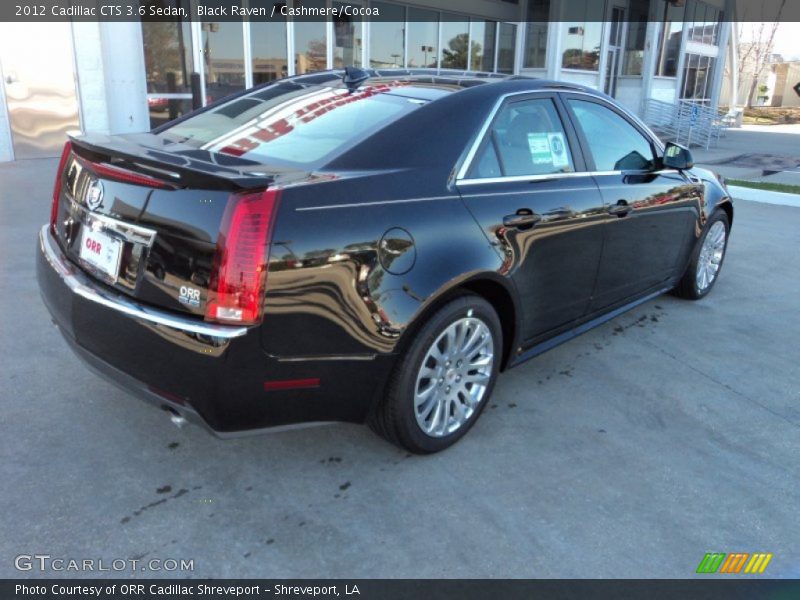 Black Raven / Cashmere/Cocoa 2012 Cadillac CTS 3.6 Sedan