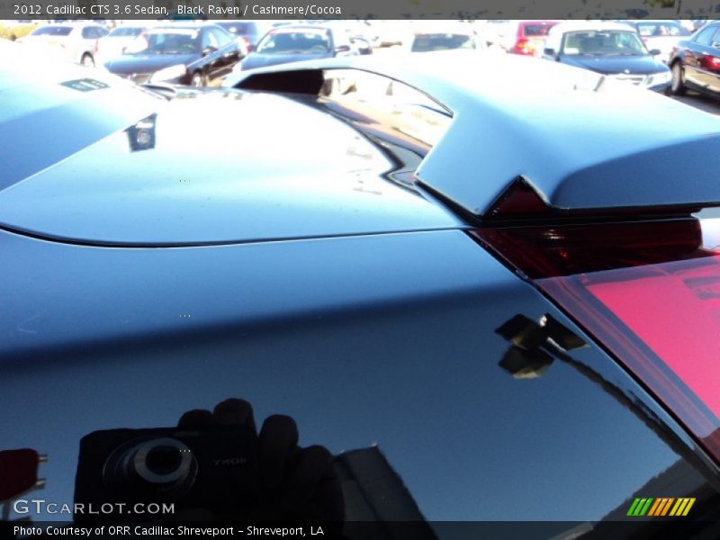 Black Raven / Cashmere/Cocoa 2012 Cadillac CTS 3.6 Sedan