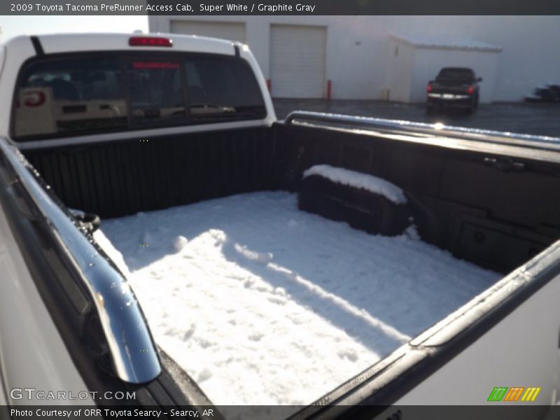 Super White / Graphite Gray 2009 Toyota Tacoma PreRunner Access Cab