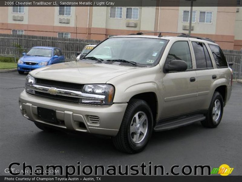 Sandstone Metallic / Light Gray 2006 Chevrolet TrailBlazer LS
