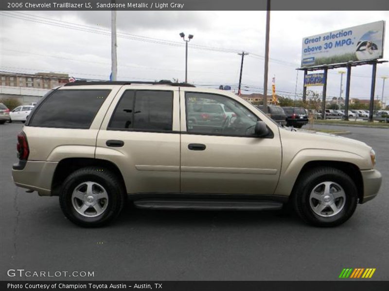 Sandstone Metallic / Light Gray 2006 Chevrolet TrailBlazer LS