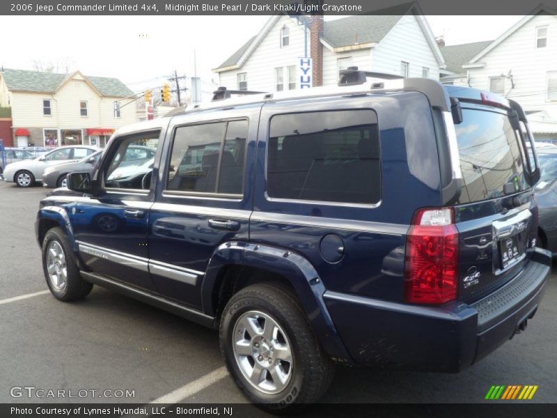 Midnight Blue Pearl / Dark Khaki/Light Graystone 2006 Jeep Commander Limited 4x4