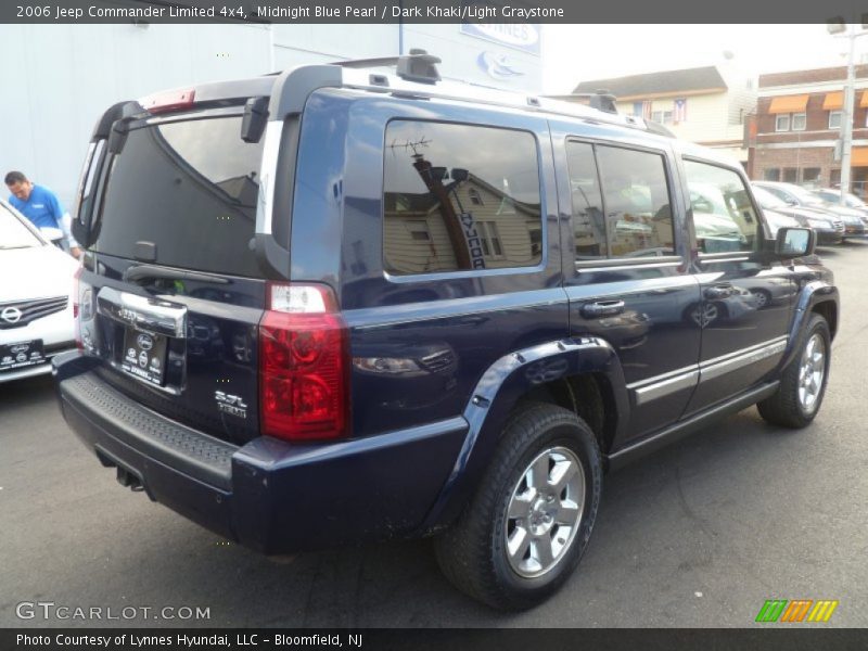 Midnight Blue Pearl / Dark Khaki/Light Graystone 2006 Jeep Commander Limited 4x4