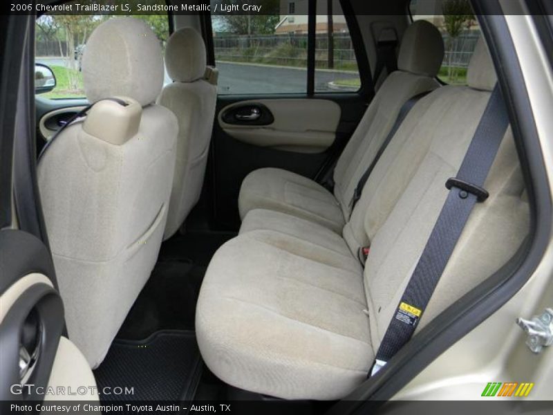 Sandstone Metallic / Light Gray 2006 Chevrolet TrailBlazer LS