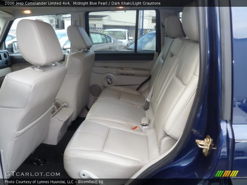 Midnight Blue Pearl / Dark Khaki/Light Graystone 2006 Jeep Commander Limited 4x4