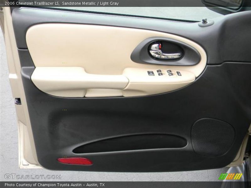 Sandstone Metallic / Light Gray 2006 Chevrolet TrailBlazer LS