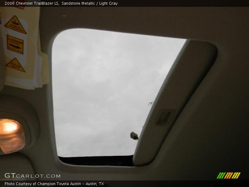Sandstone Metallic / Light Gray 2006 Chevrolet TrailBlazer LS