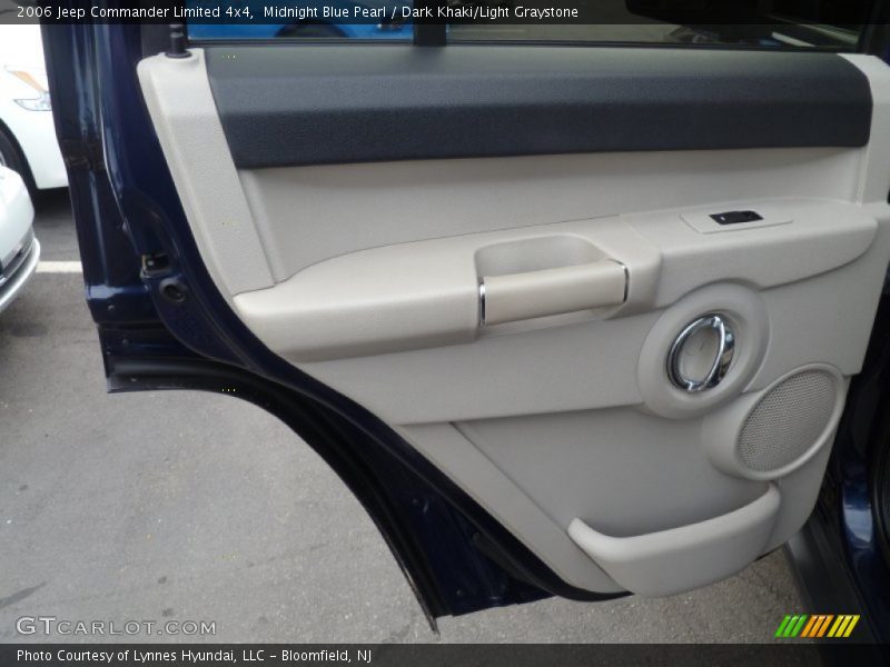 Midnight Blue Pearl / Dark Khaki/Light Graystone 2006 Jeep Commander Limited 4x4