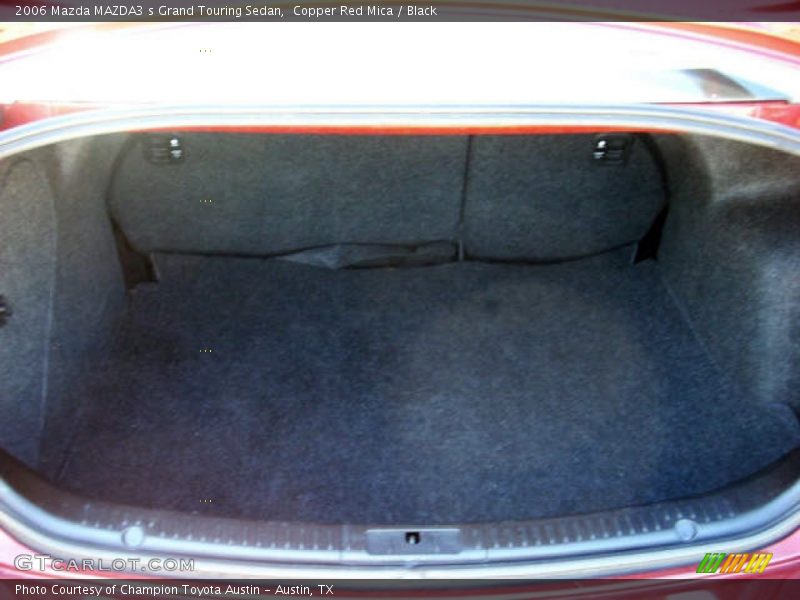 Copper Red Mica / Black 2006 Mazda MAZDA3 s Grand Touring Sedan