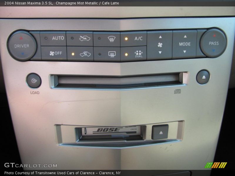 Champagne Mist Metallic / Cafe Latte 2004 Nissan Maxima 3.5 SL